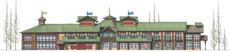 Elevation of the proposed Burtonwood Hotel and Conference facilities, Warrington