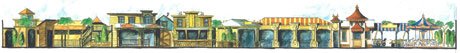 Elevation of Adventureville, indoor theme park in Turkey