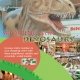 Retailtainment shopping with dinosaurs